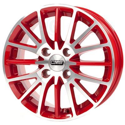 CMS C17 Diamond red gloss 6x14 4x100 ET35