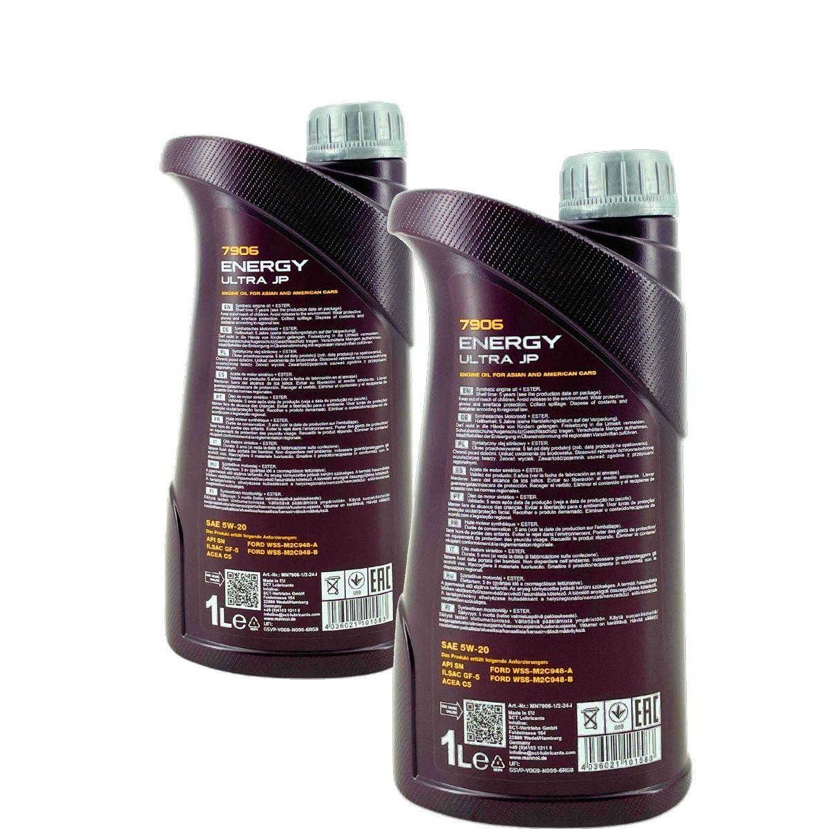 Mannol Energy Ultra JP 5W-20 2x1 Liter