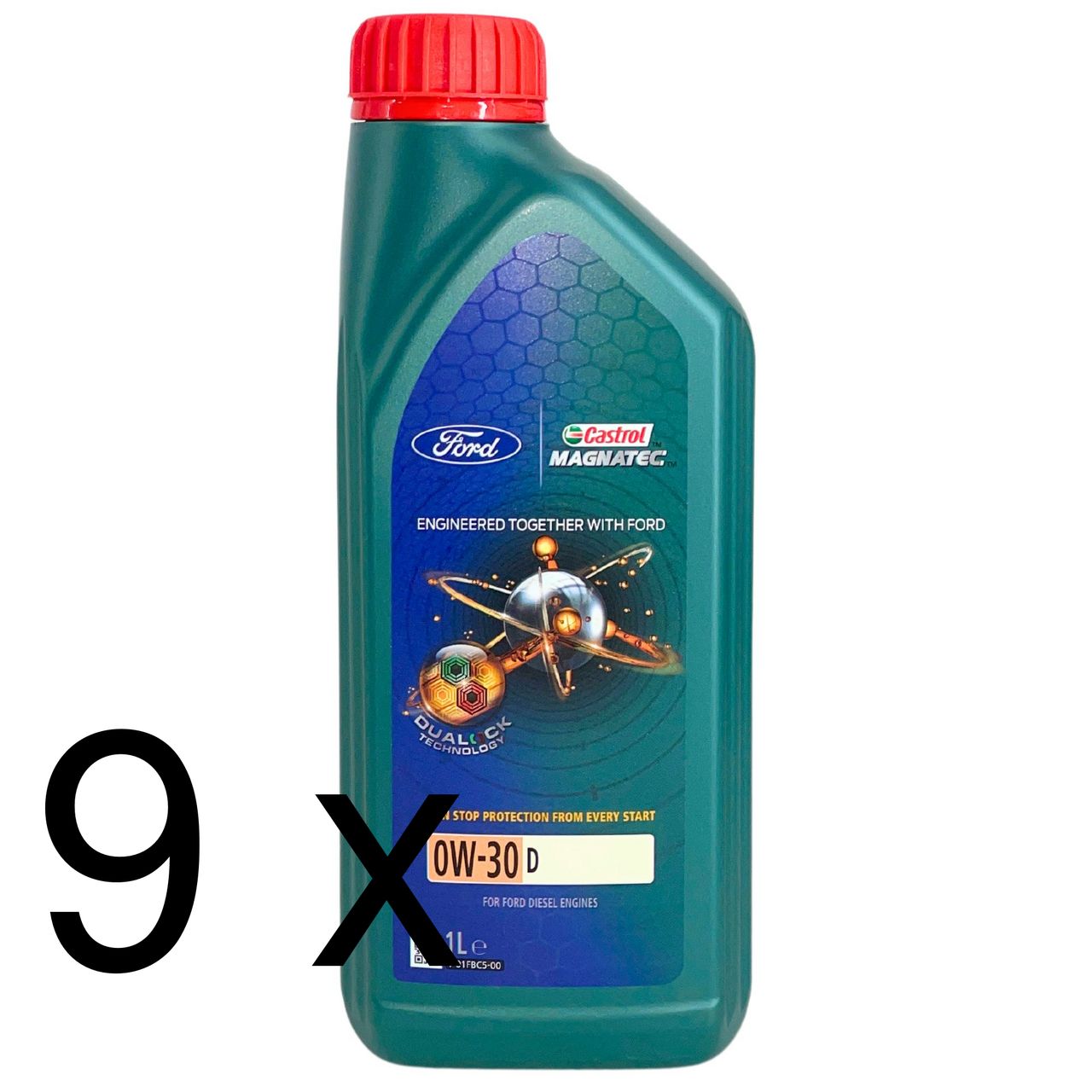 Ford Castrol Magnatec 0W-30 D 9x1 Liter