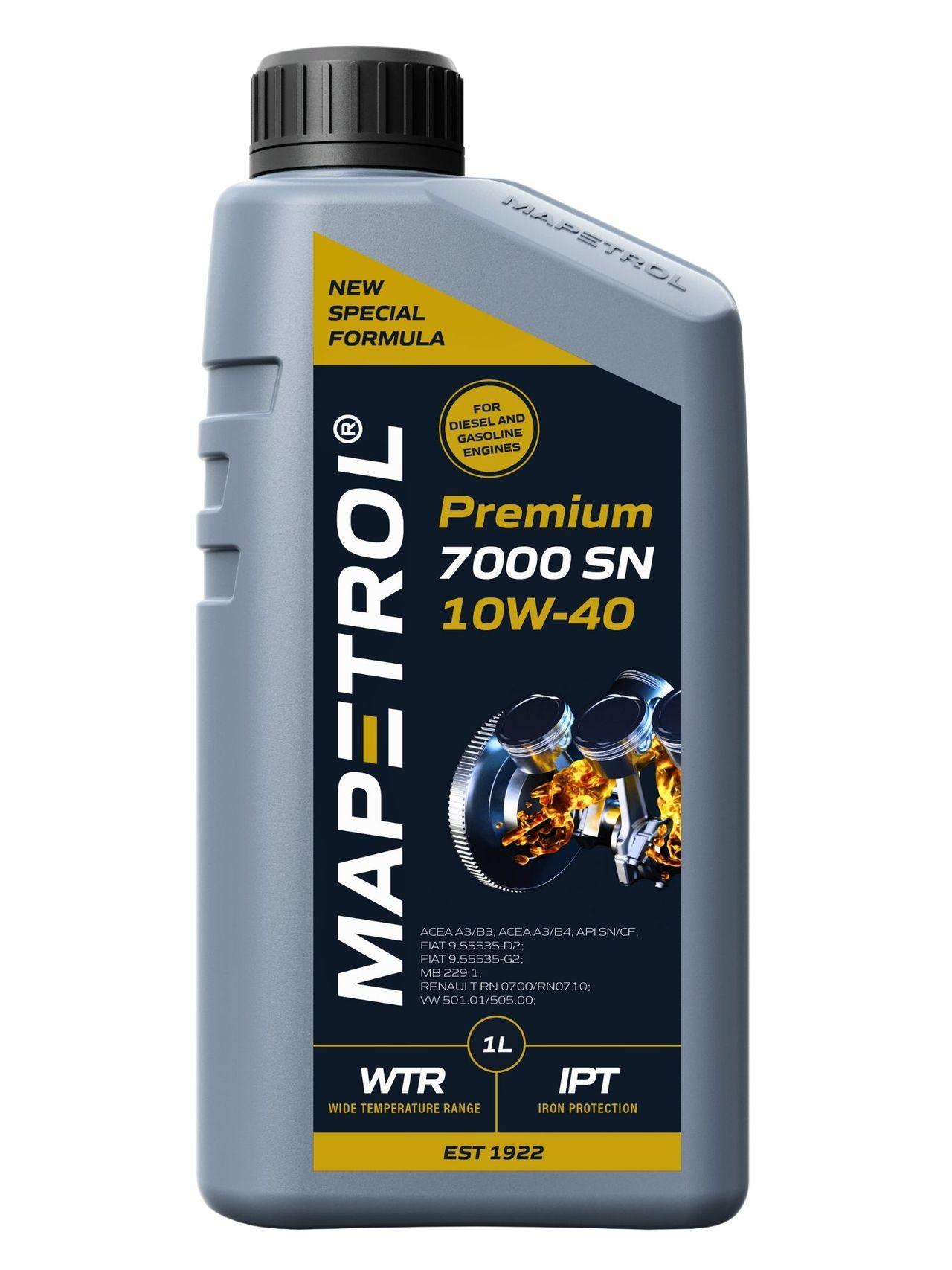 Mapetrol Premium 7000 SN 10W-40 1 Liter