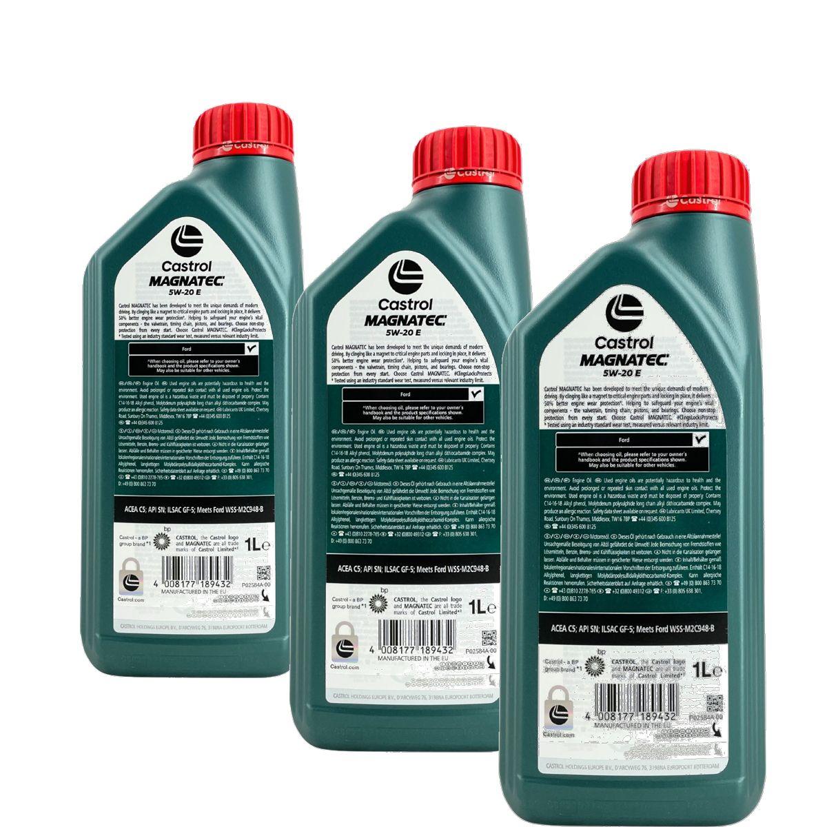 Castrol Magnatec 5W-20 E 3x1 Liter