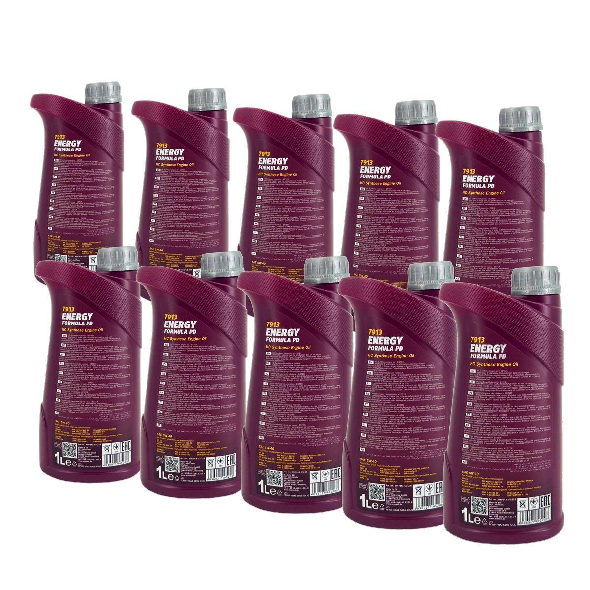 Mannol Energy Formula PD 5W-40 10x1 Liter