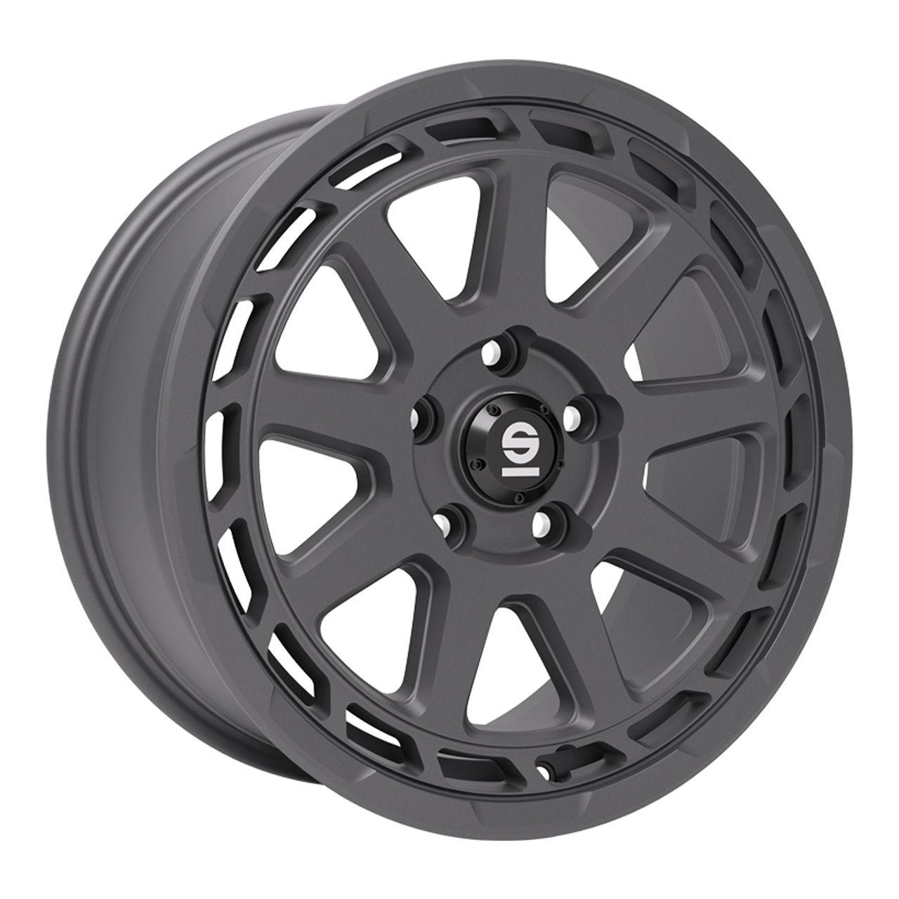 SPARCO GRAVEL matt graphite 8.0Jx17 5x112 ET48