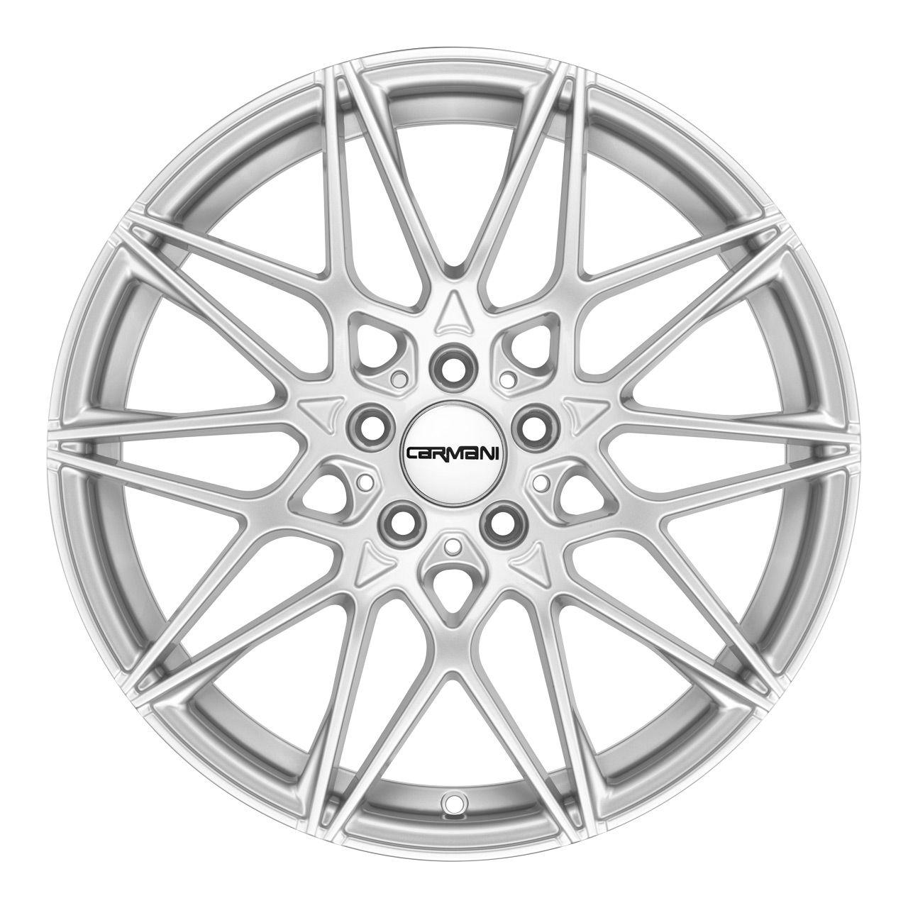 CARMANI 18 KNUT white silver 8.0Jx18 5x112 ET45