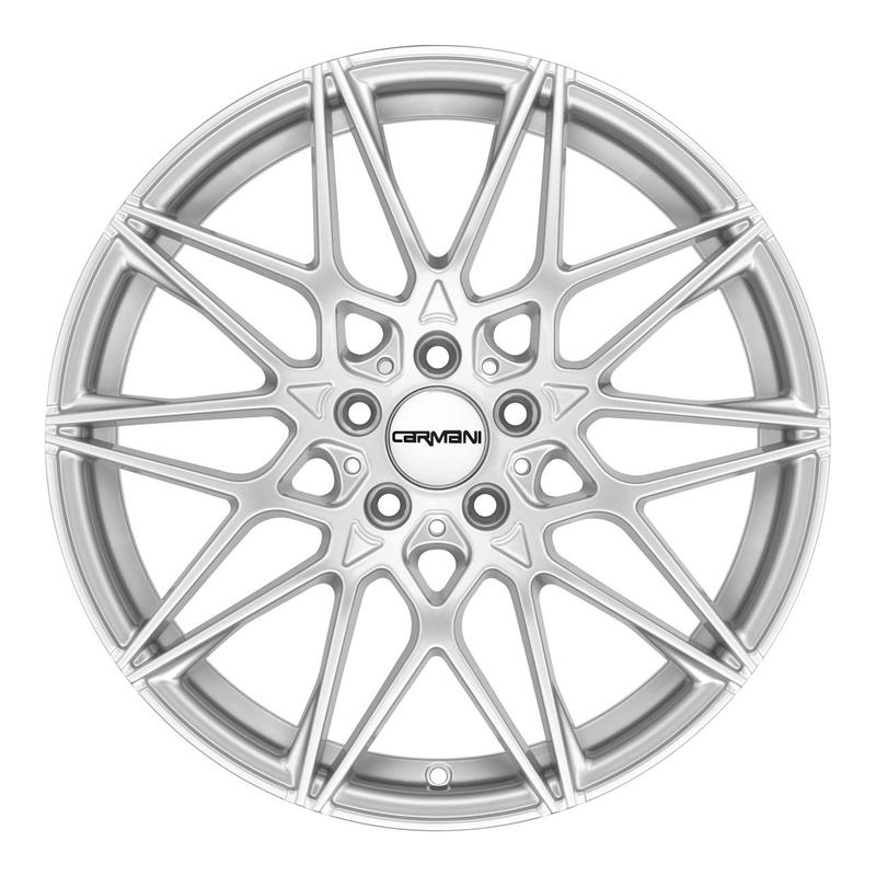 CARMANI 18 KNUT white silver 8.0Jx19 5x120 ET35