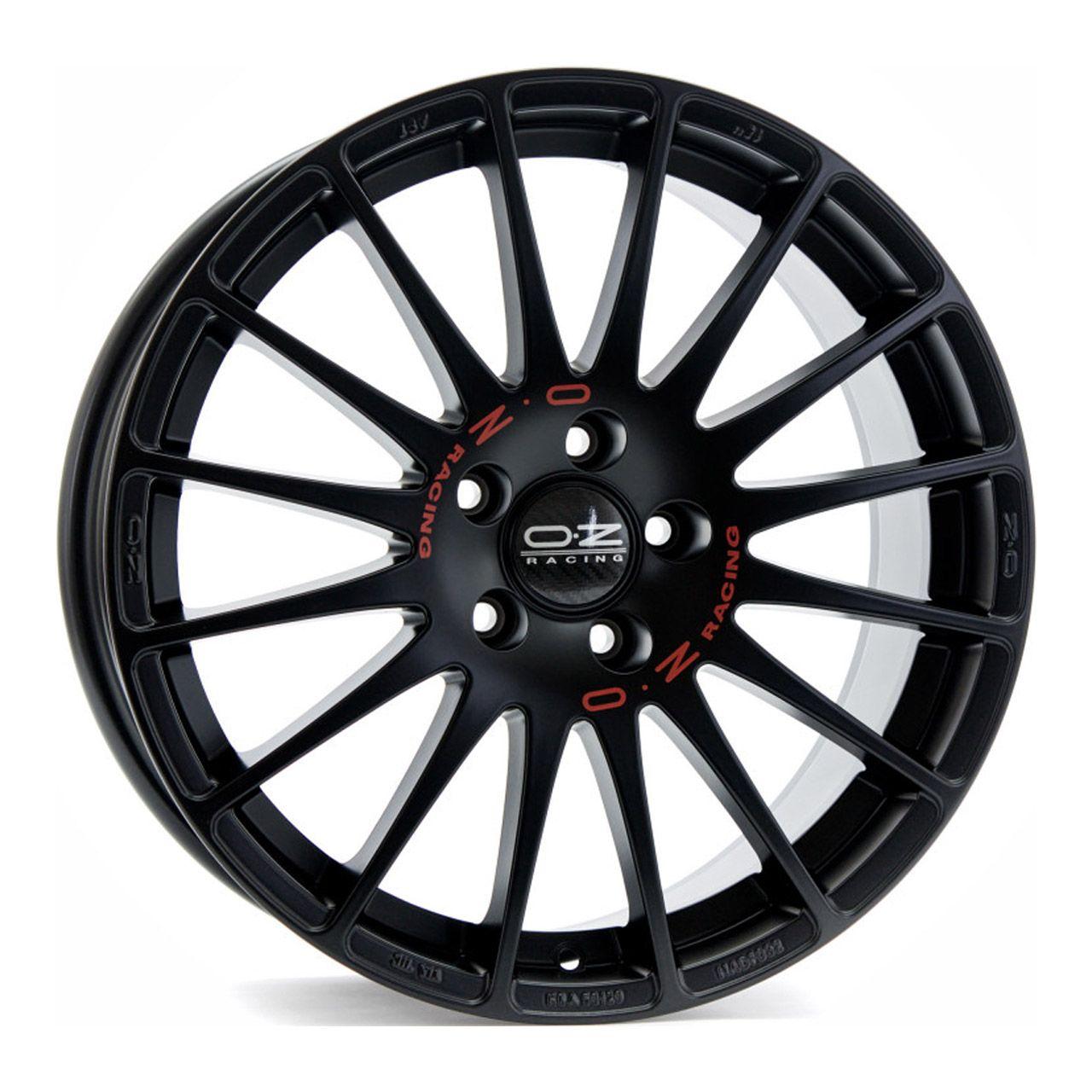 OZ SUPERTURISMO GT matt schwarz 7.0Jx18 4x100 ET35