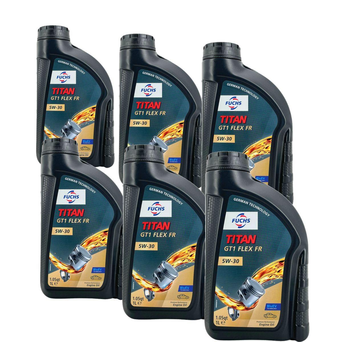 Fuchs Titan GT1 Flex FR 5W-30 6x1 Liter