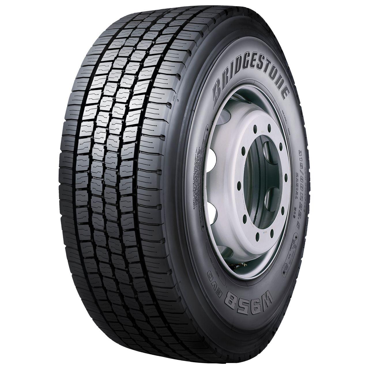 BRIDGESTONE 385/65 R 22.5 TL 164K W958 EVO M+S 3PMSF RFID