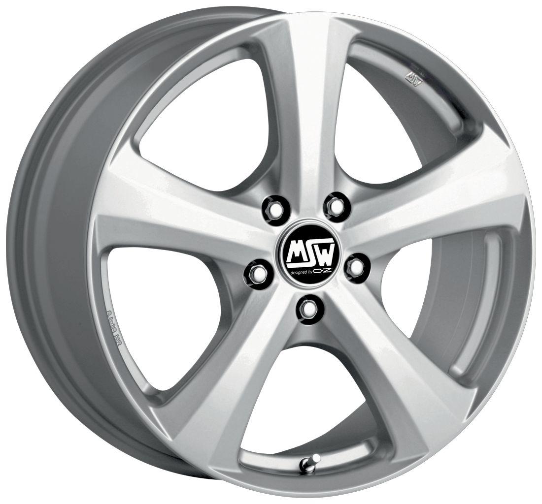 MSW (OZ) MSW 19 full silver 7.0Jx16 5x114.3 ET45