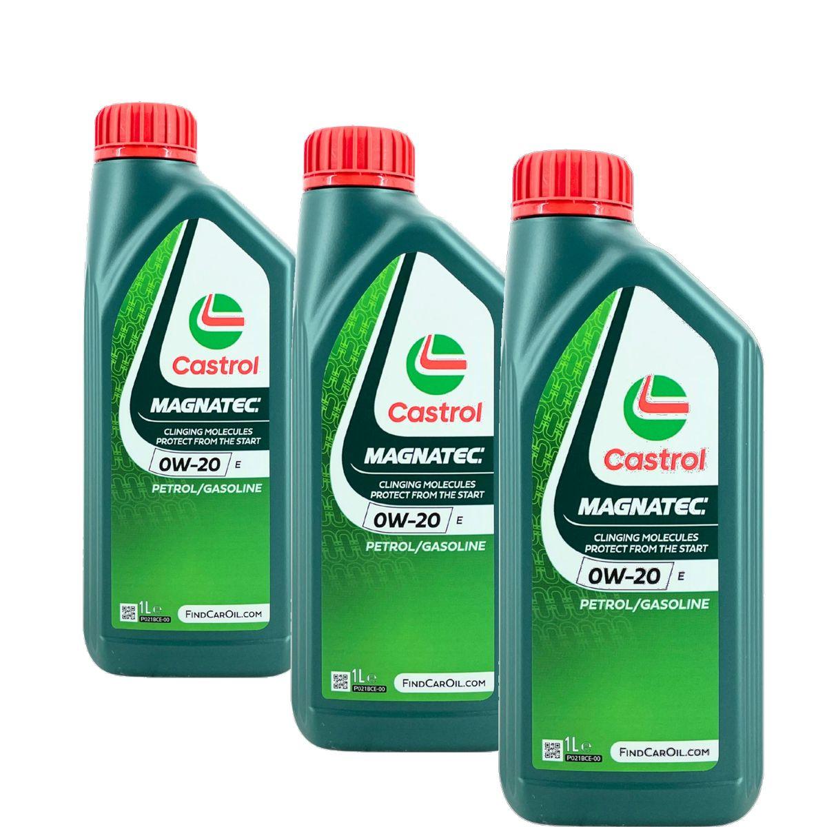Castrol Magnatec 0W-20 E 3x1 Liter