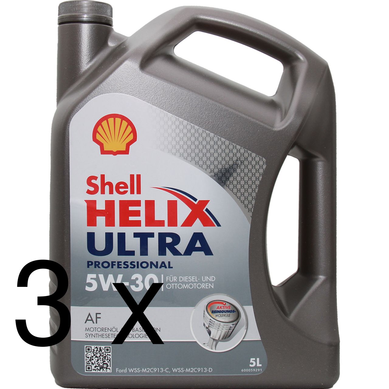Shell Helix Ultra Professional AF 5W-30 3x5 Liter
