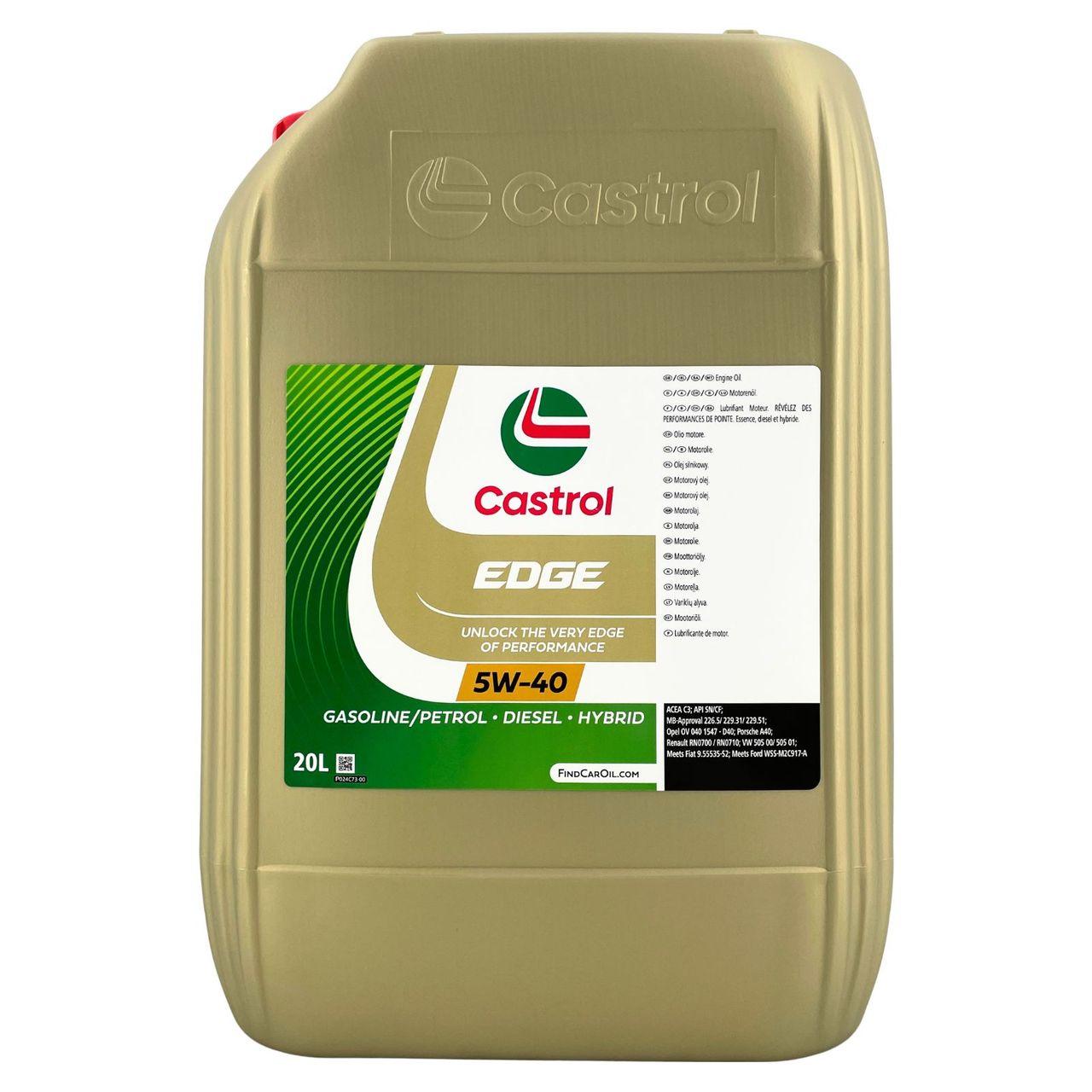 Castrol Edge 5W-40 20 Liter