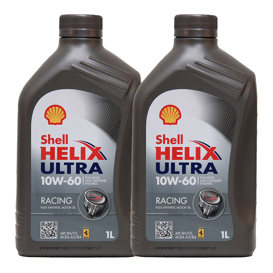Shell Helix Ultra Racing 10W-60 2x1 Liter | G22539560