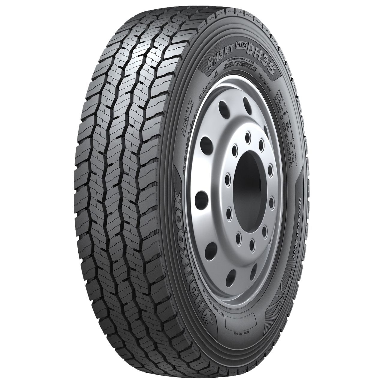 HANKOOK 8 R 17.5 TL 117/116L SMARTFLEX DH35 10PR M+S 3PMSF (KOR)