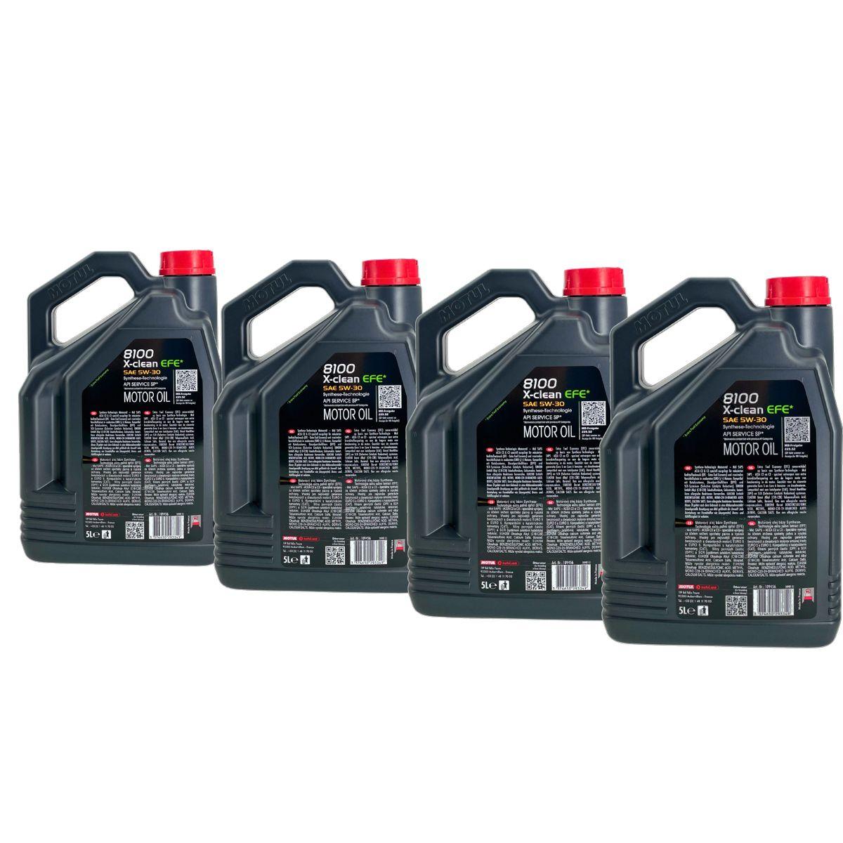 Motul 8100 X-clean EFE 5W-30 4x5 Liter