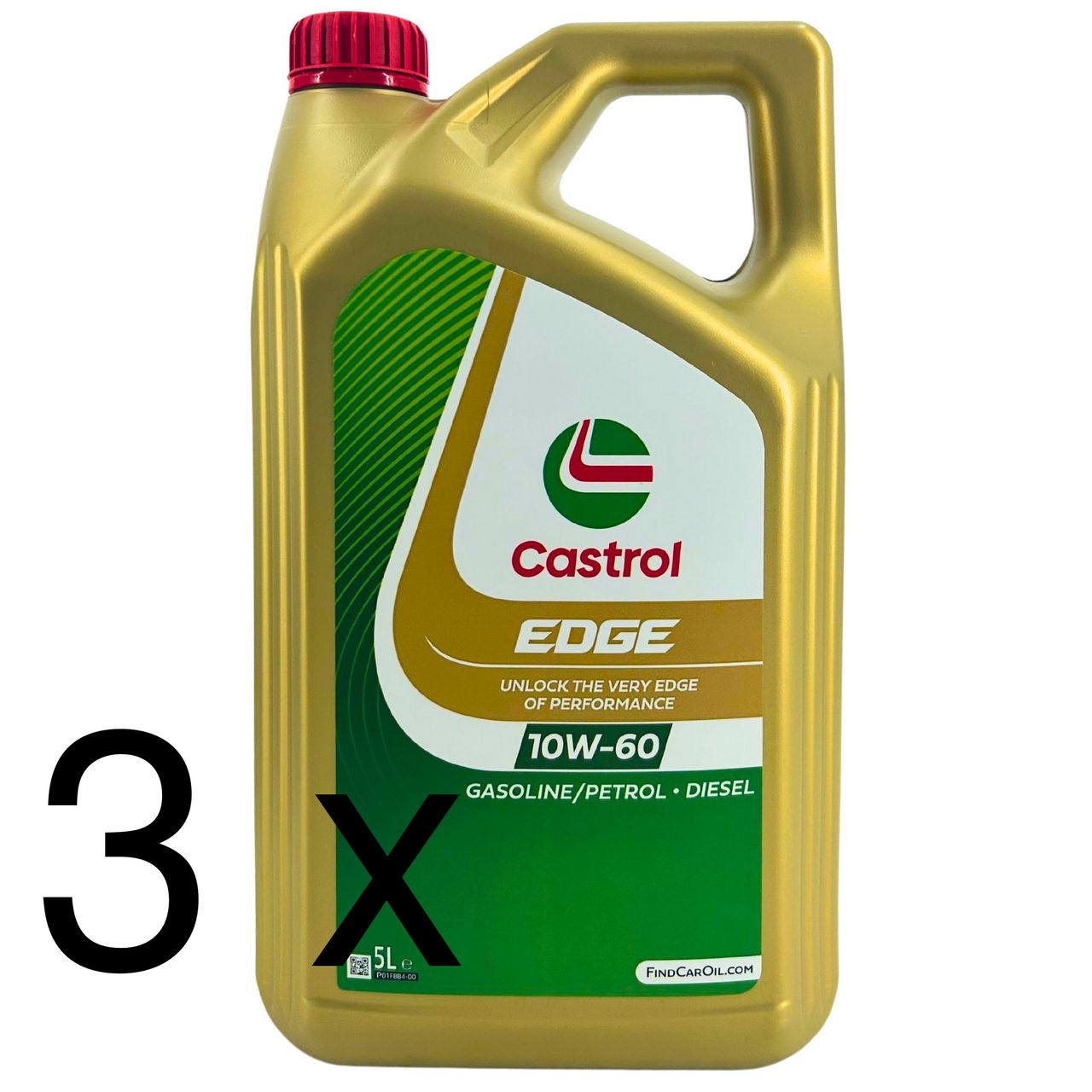 Castrol Edge 10W-60 3x5 Liter