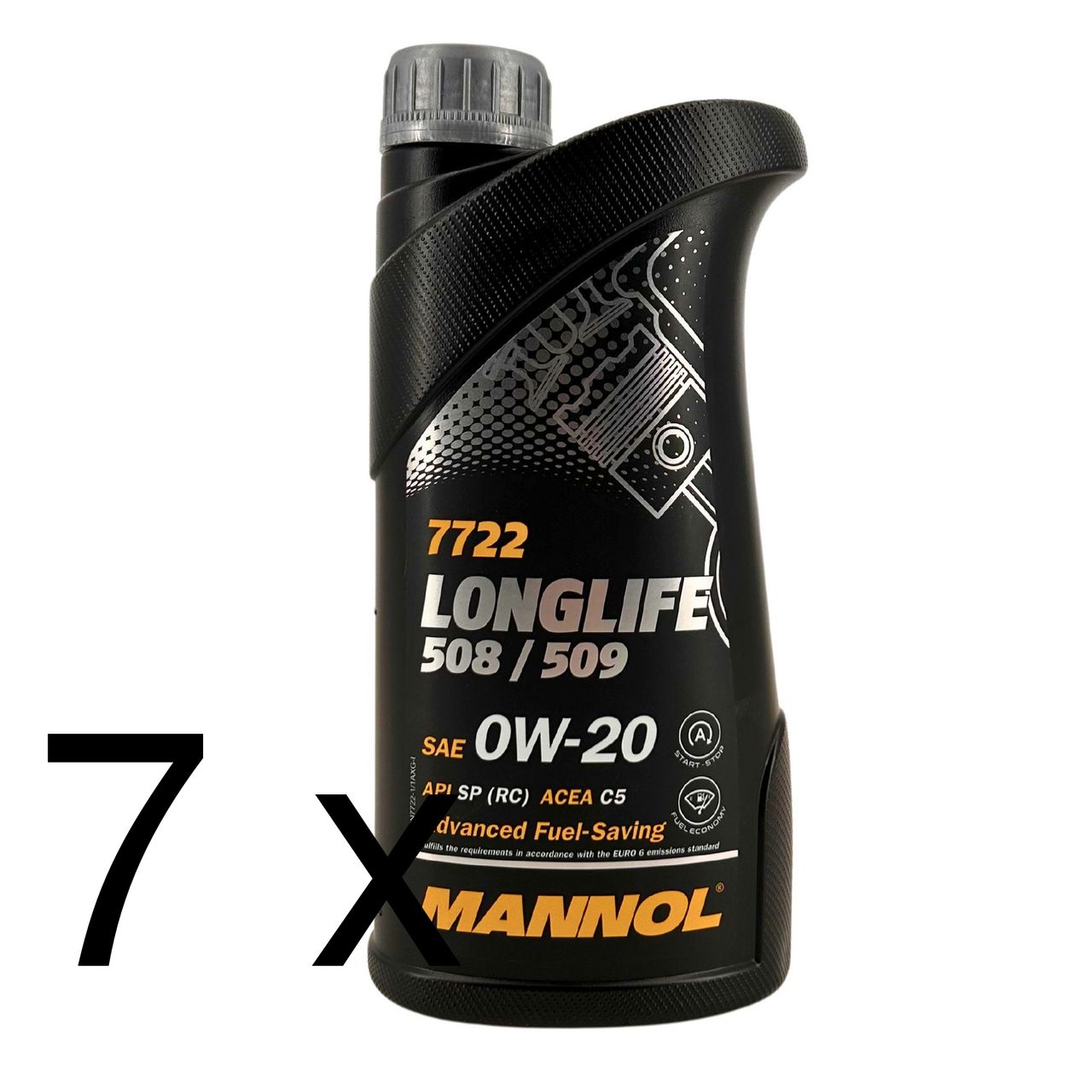 Mannol Longlife 508/509 0W-20 7x1 Liter