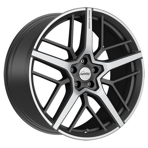 SPEEDLINE CORSE SL8 DOMINATORE orbit grey-matt-frontkopiert 9.5Jx21 5x120 ET49