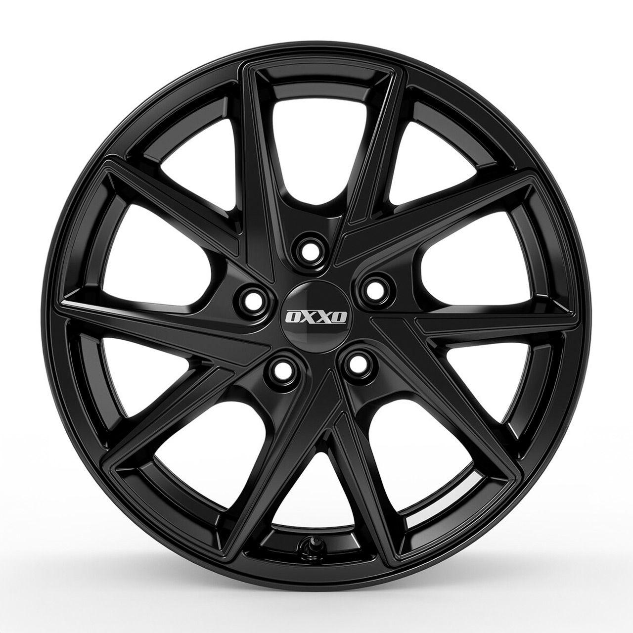 OXXO WHEELS CROW BLACK black 6.5Jx16 4x100 ET37