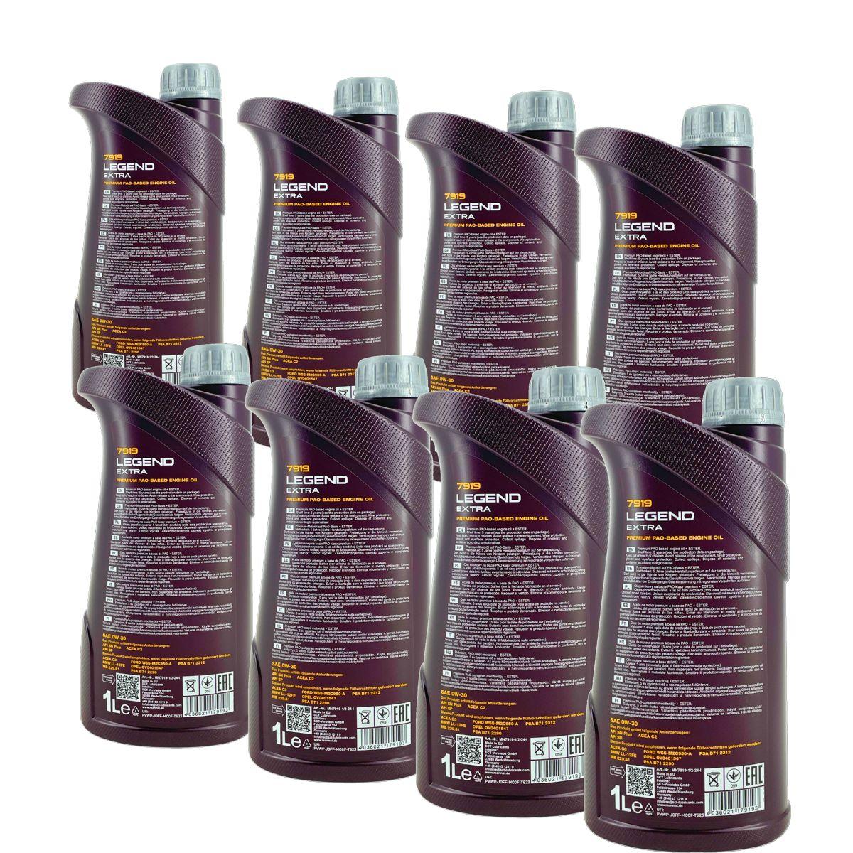 Mannol Legend Extra 0W-30 8x1 Liter