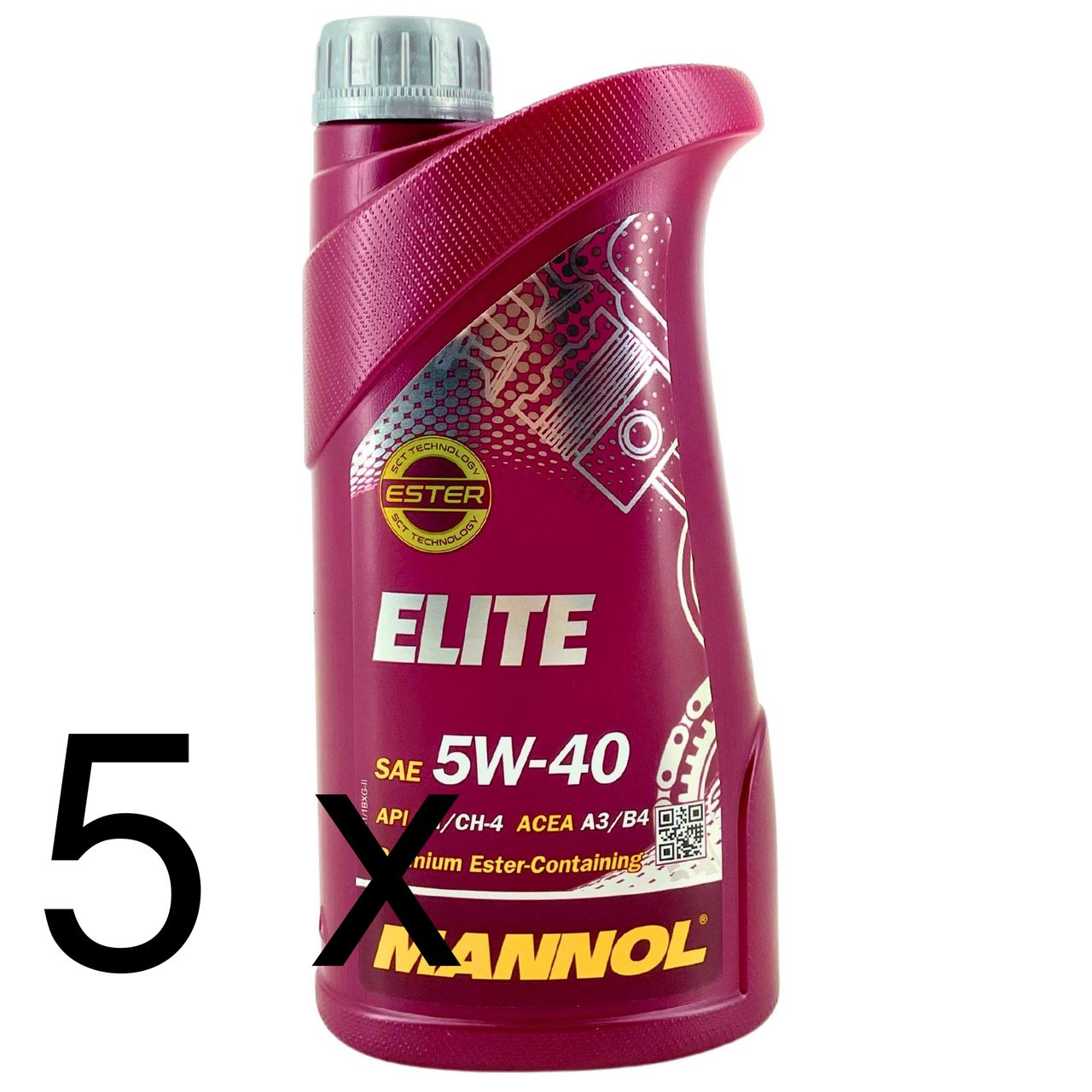 Mannol Elite 5W-40 5x1 Liter