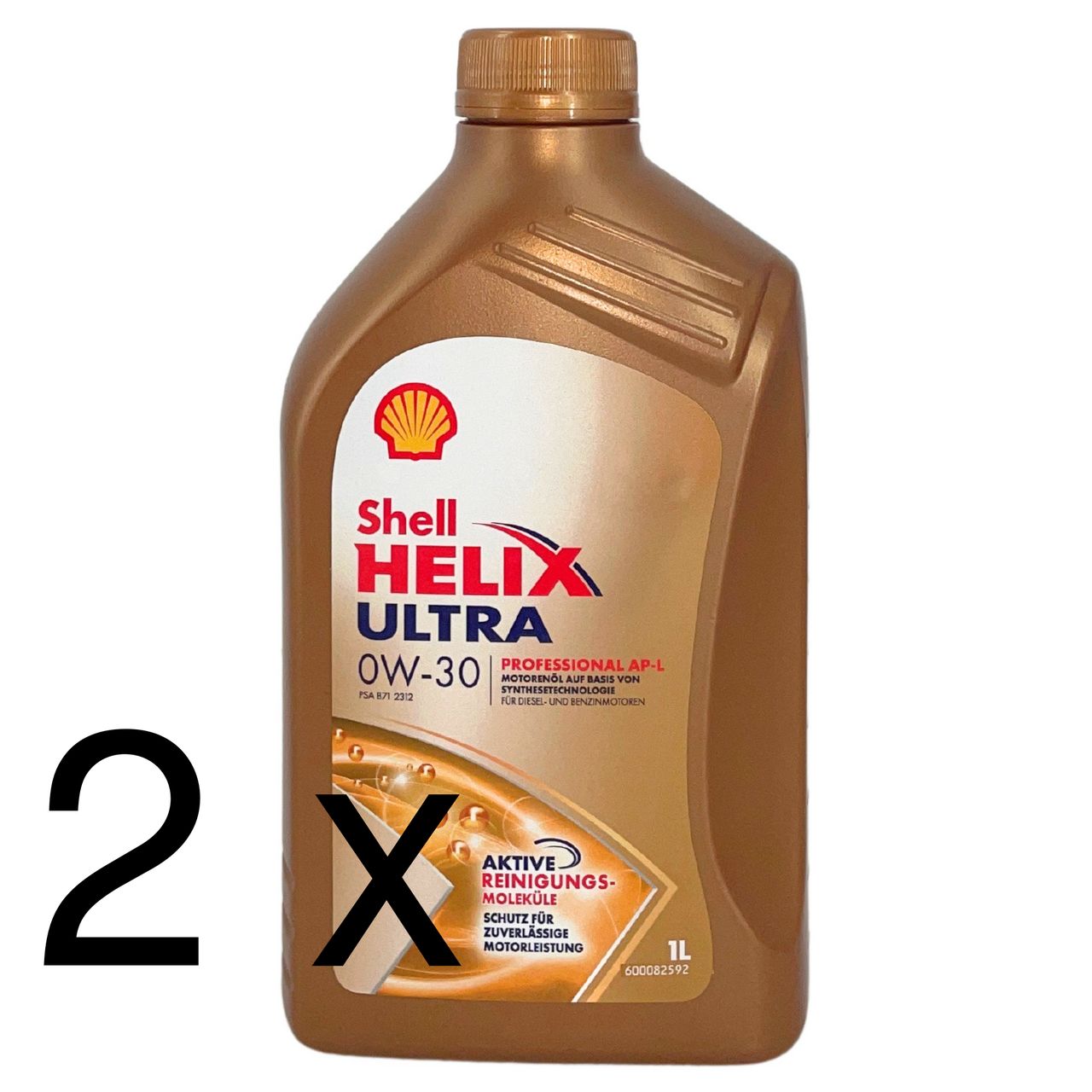Shell Helix Ultra Professional AP-L 0W-30 2x1 Liter