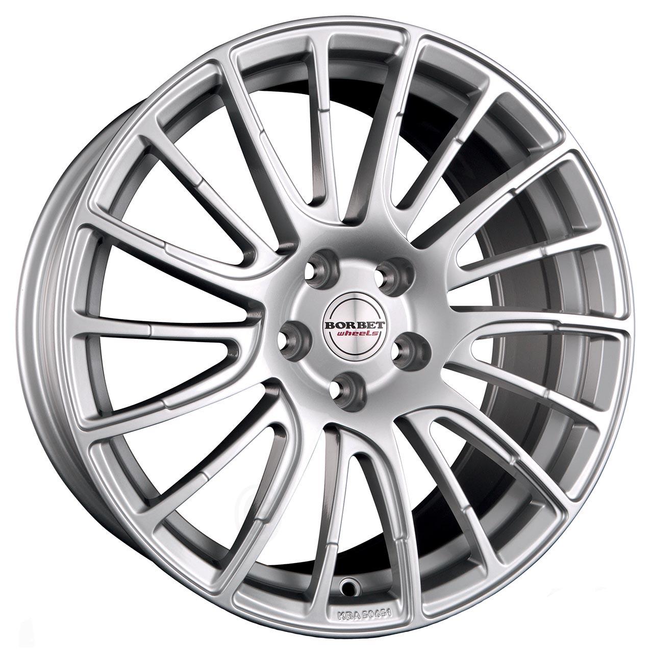 Borbet Ls2 Brilliant silver 8x18 5x114.3 ET40