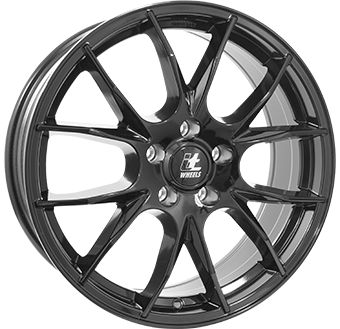ITWHEELS KIRA shiny black 7.5Jx18 4x100 ET45