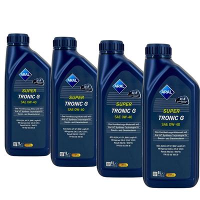 Aral SuperTronic G 0W-40 4x1 Liter