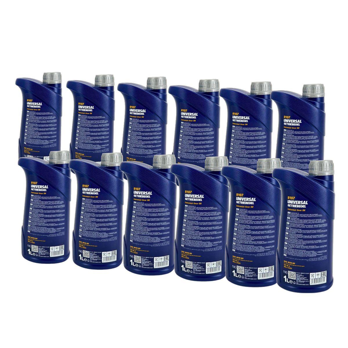 Mannol Universal 80W-90 GL-4 12x1 Liter