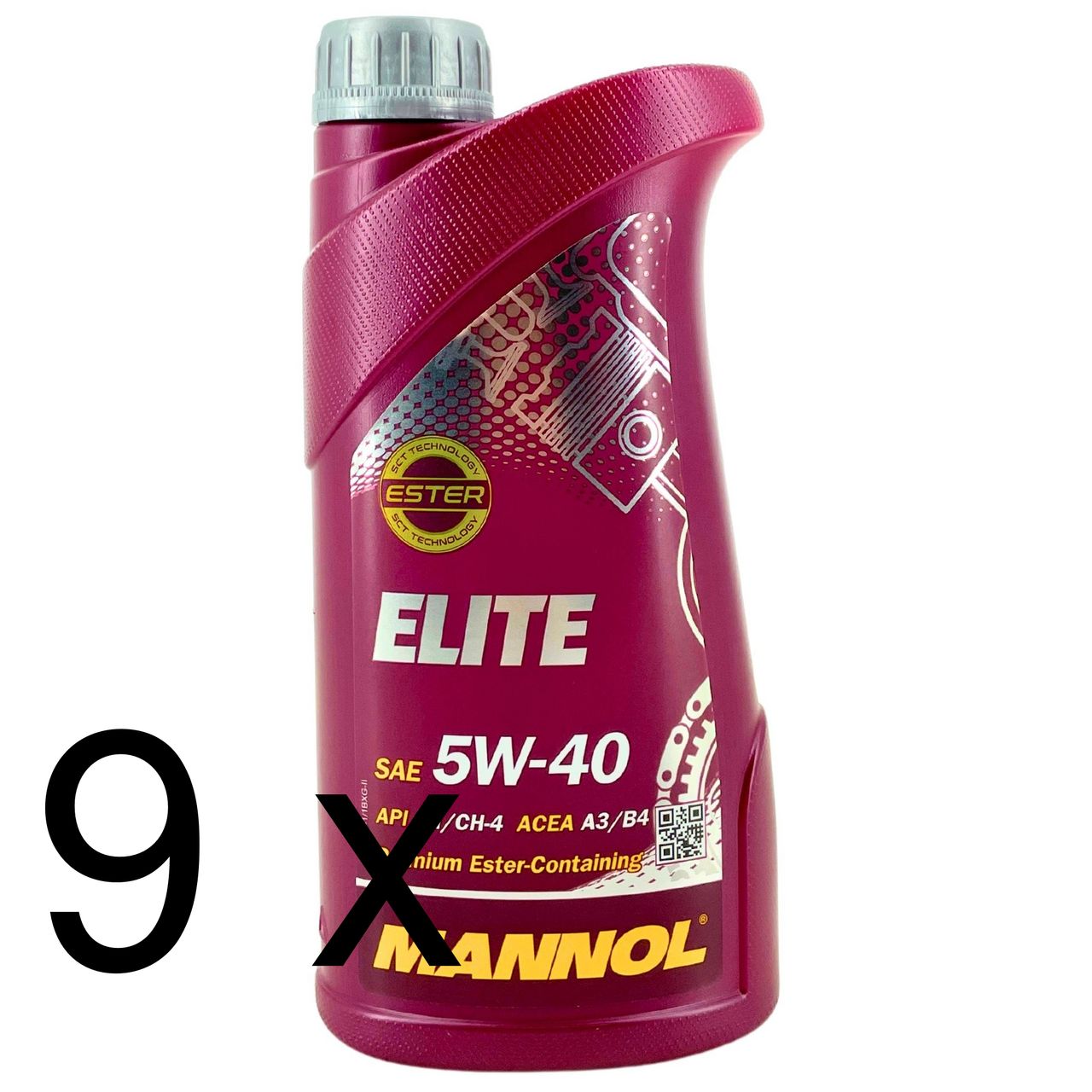 Mannol Elite 5W-40 9x1 Liter