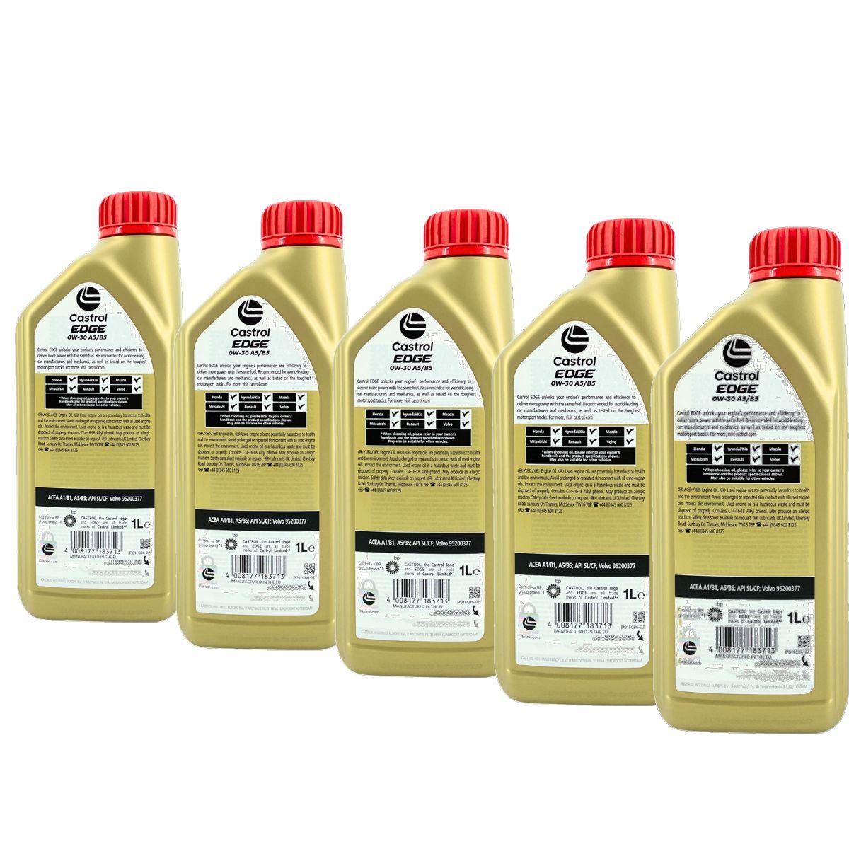 Castrol Edge 0W-30 A5/B5 5x1 Liter