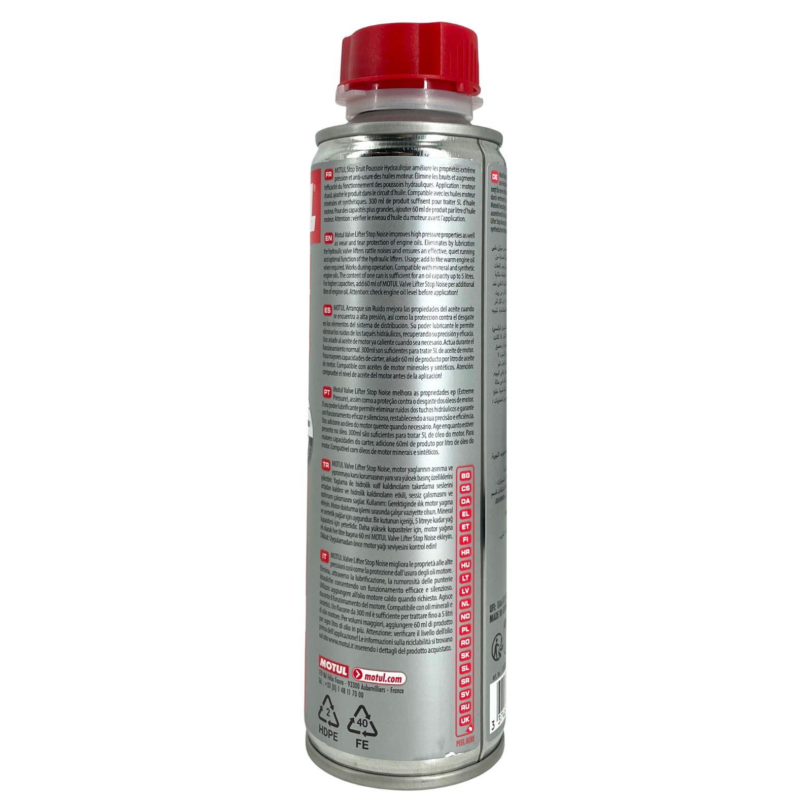 Motul Valve Lifter Stop Noise Geräusch- und Verschleiß-Stop 300 ML