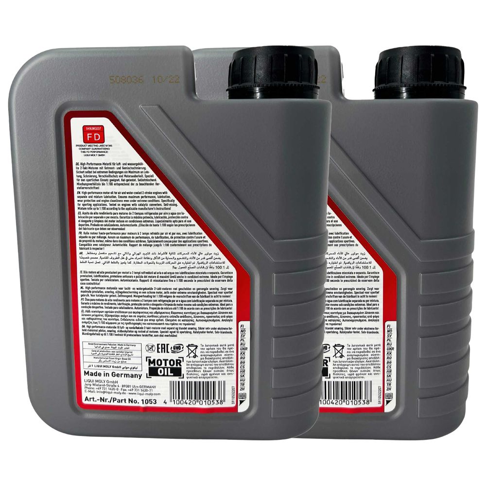 Liqui Moly Motorbike 2T Synth Scooter Race 2x1 Liter | G38077445