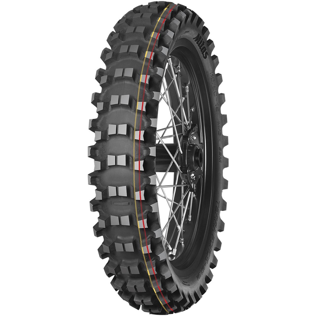 MITAS 100/90 - 19 TT 57M TERRA FORCE-MX SM (RED-YELLOW) (SOFT/MEDIUM) NHS (SLO)