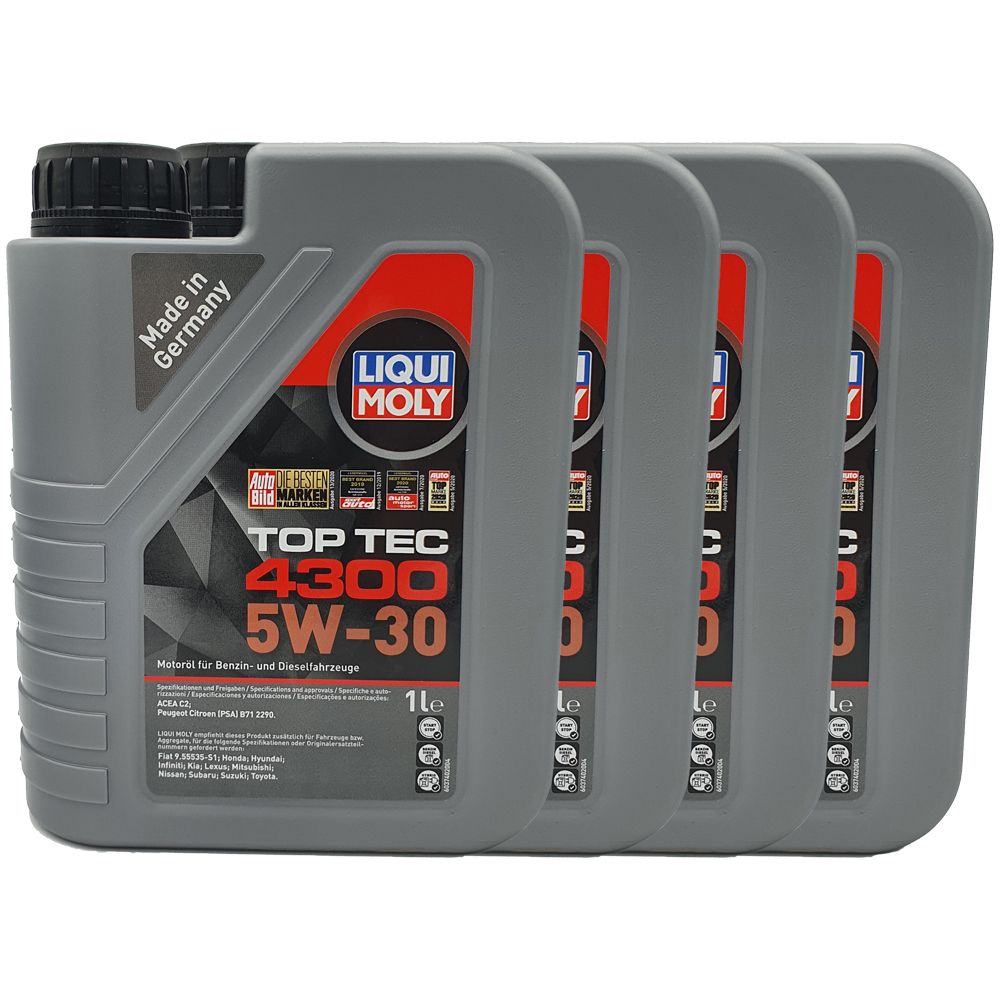 Liqui Moly Top Tec 4300 5W-30 4x1 Liter