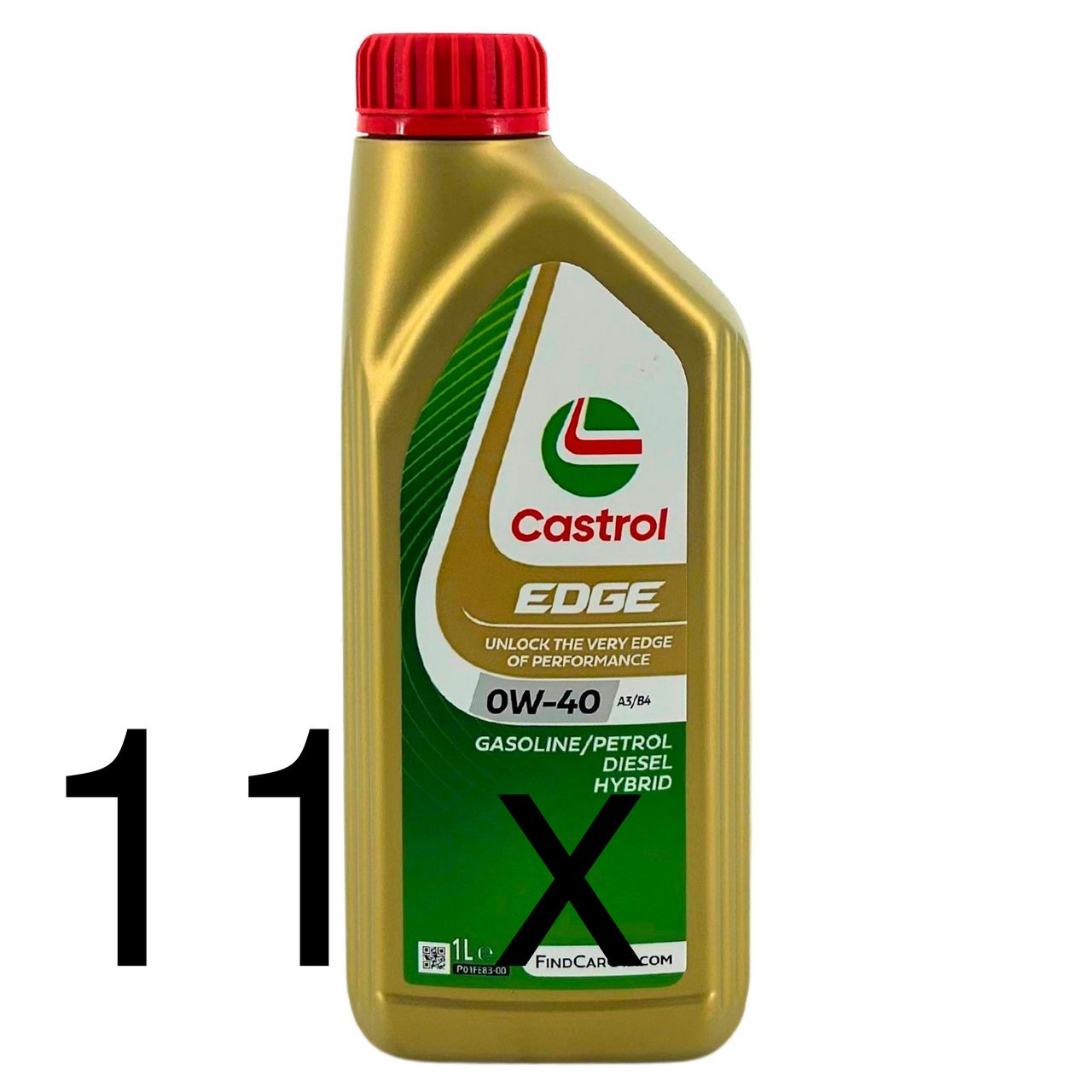 Castrol Edge 0W-40 A3/B4 11x1 Liter