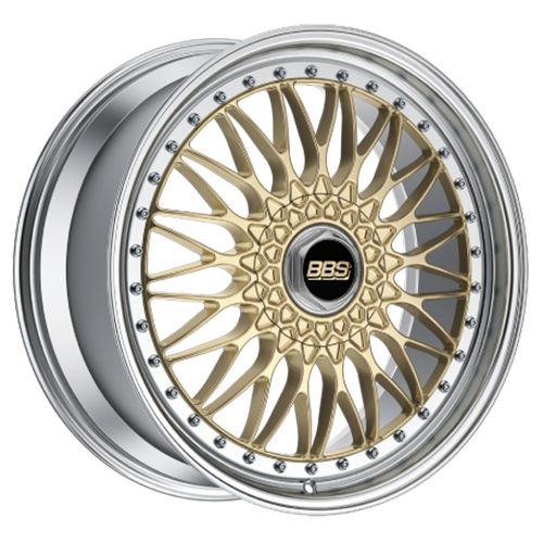 BBS SUPER RS gold diamantgedreht 8.5Jx20 5x112 ET45