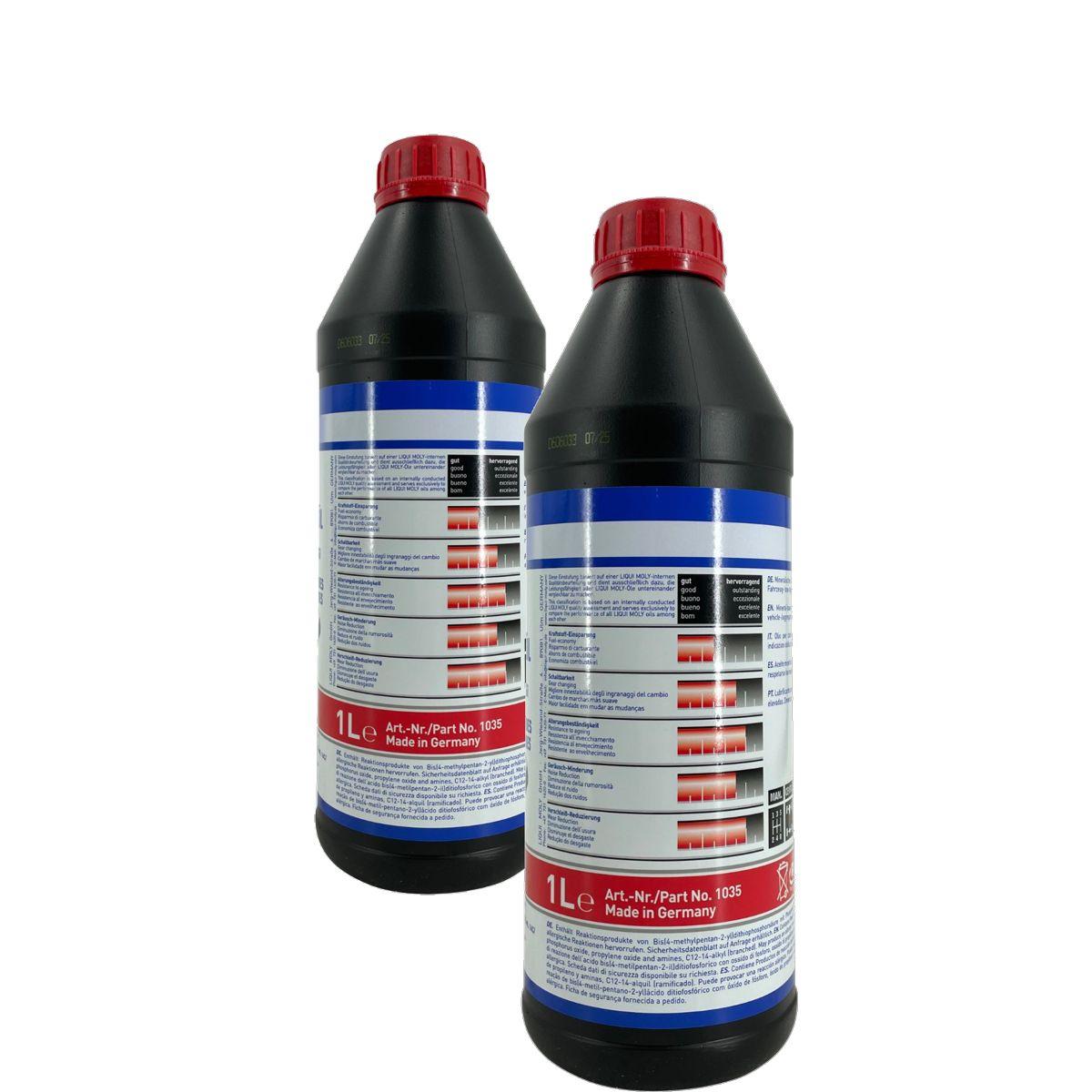 Liqui Moly Hypoid-Getriebeöl (GL5) SAE 85W-90 2x1 Liter