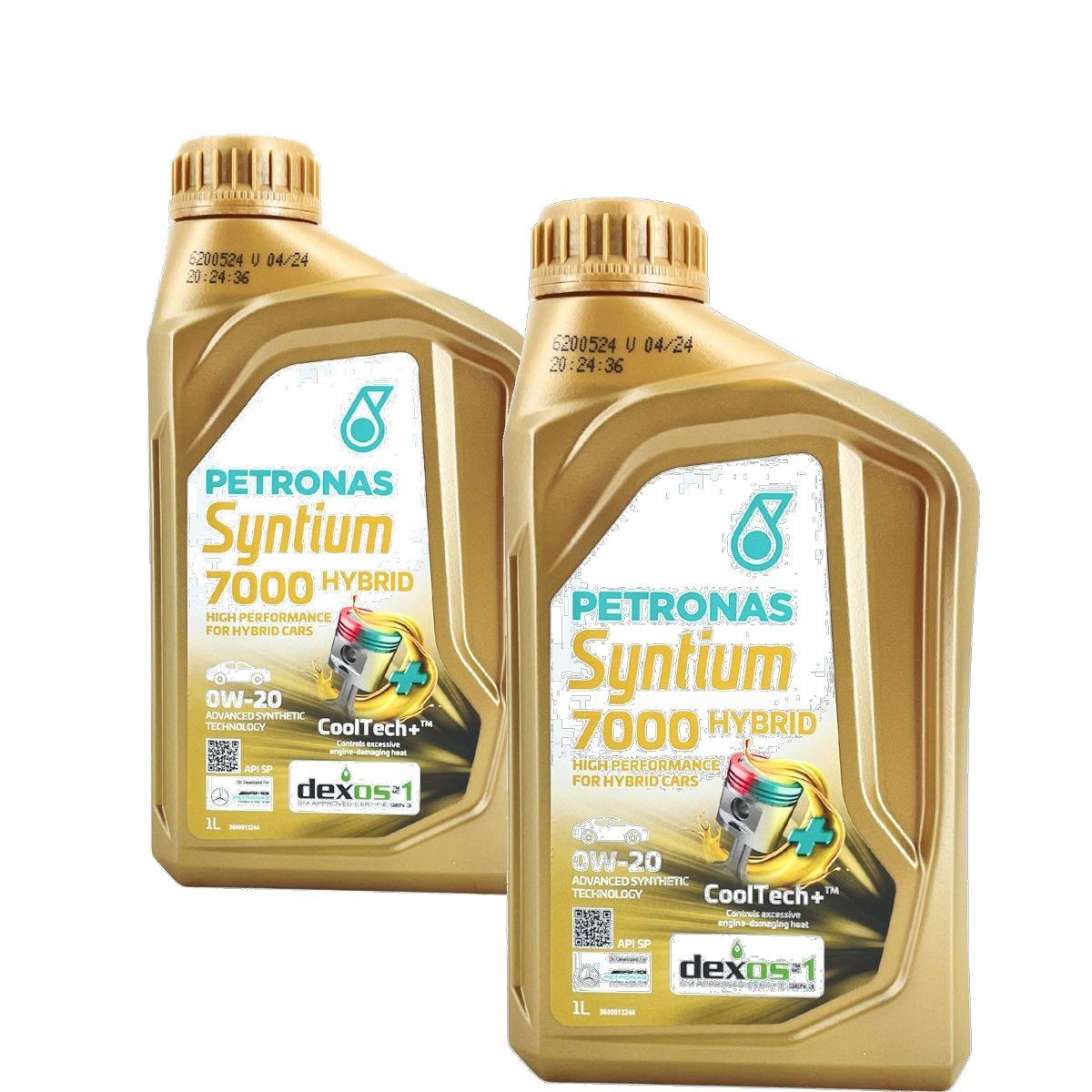 Petronas Syntium 7000 Hybrid 0W-20 SP 2x1 Liter