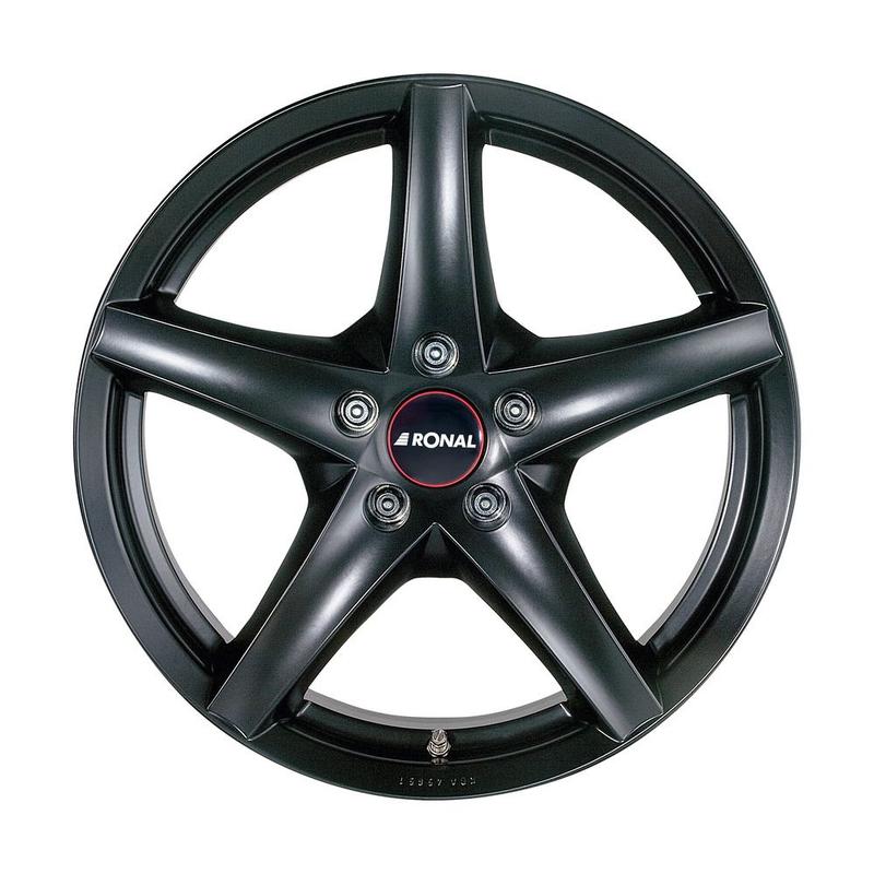 RONAL RONAL R41 mattschwarz 8.0Jx17 5x120 ET35