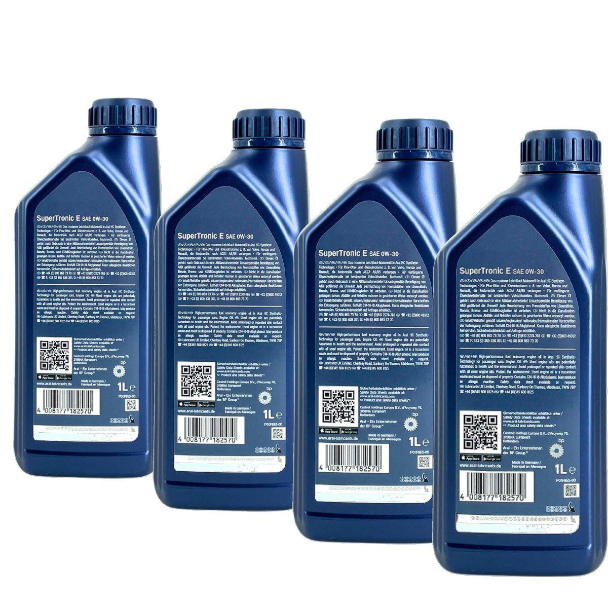 Aral SuperTronic E 0W-30 4x1 Liter