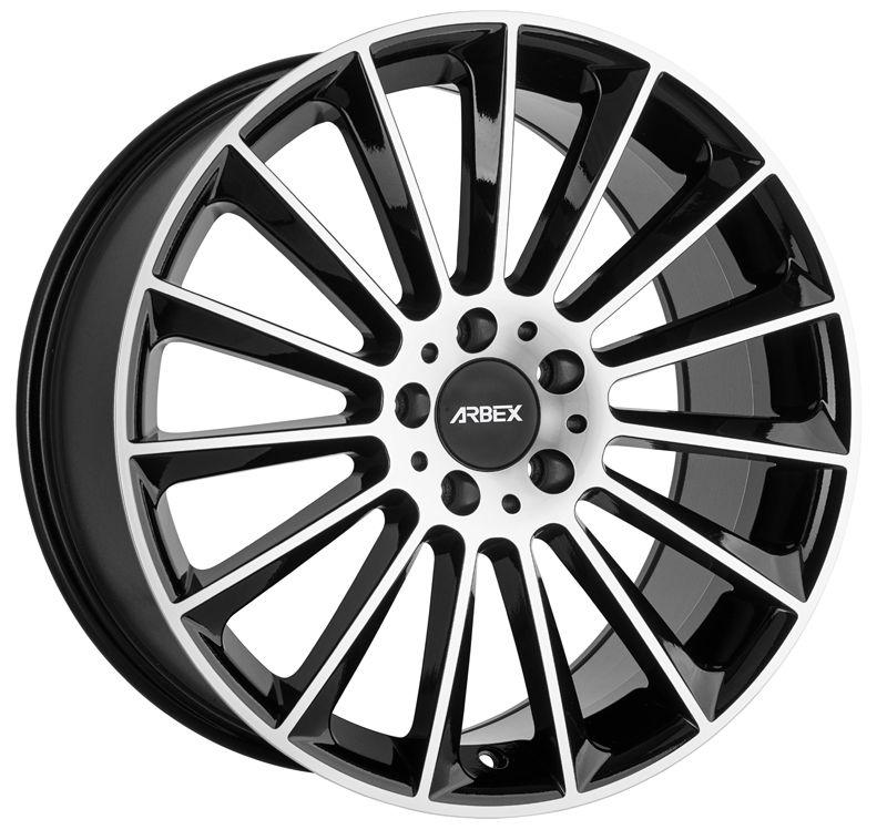 ARBEX ARBEX 6 black polish 11.0x22 5x112 ET40