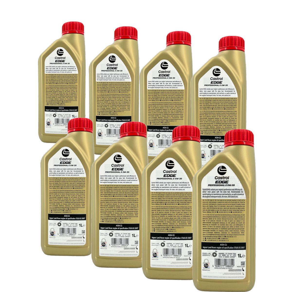 Castrol Edge Professional E 0W-30 8x1 Liter