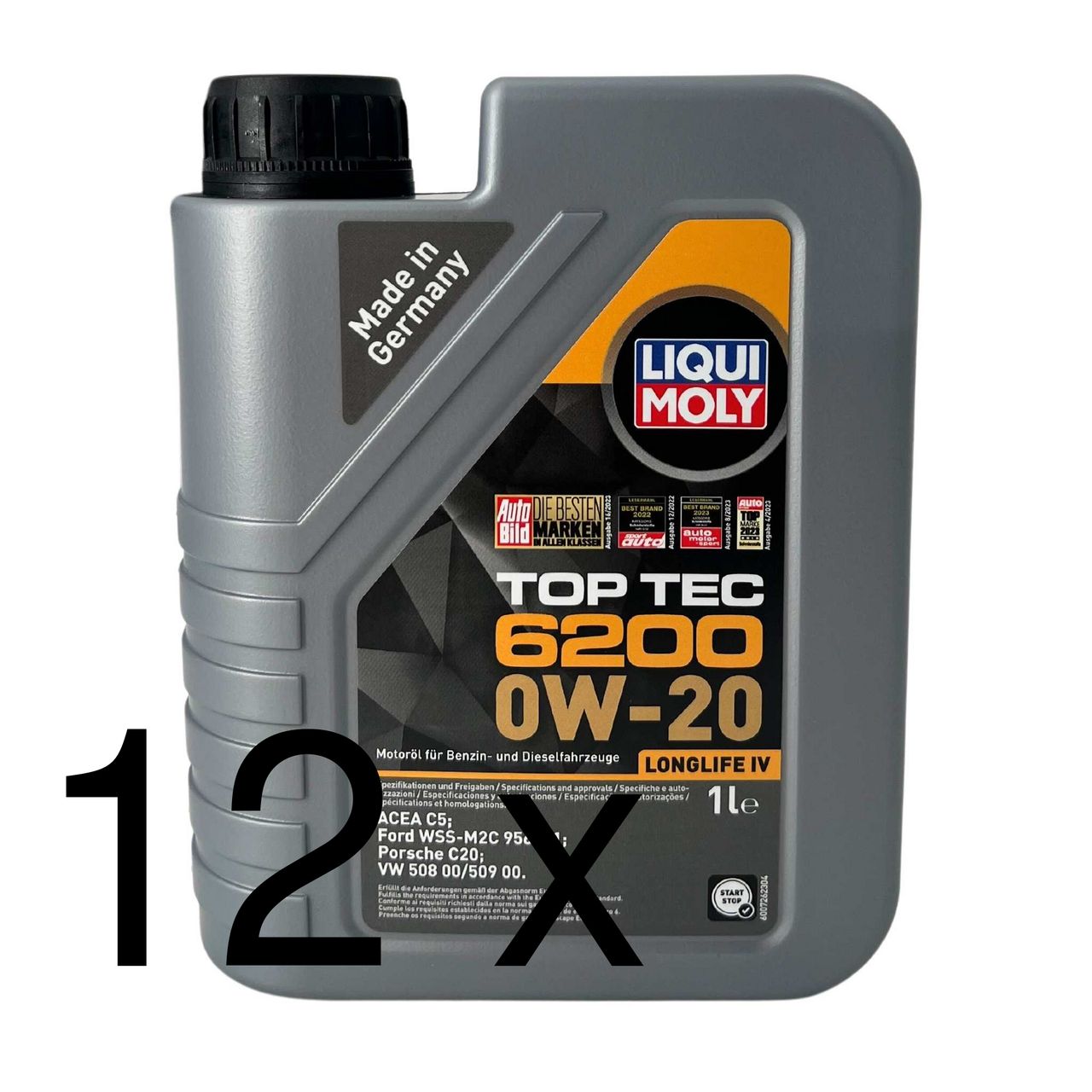 Liqui Moly Top Tec 6200 0W-20 12x1 Liter
