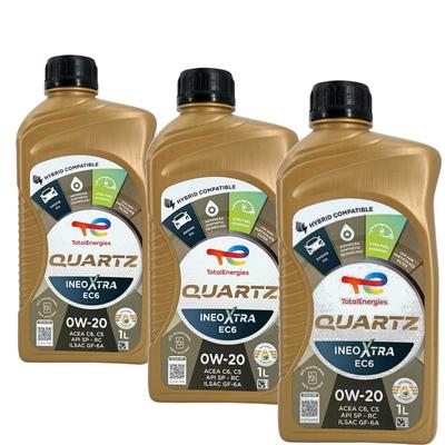 Total Quartz Ineo Xtra EC6 0W-20 3x1 Liter