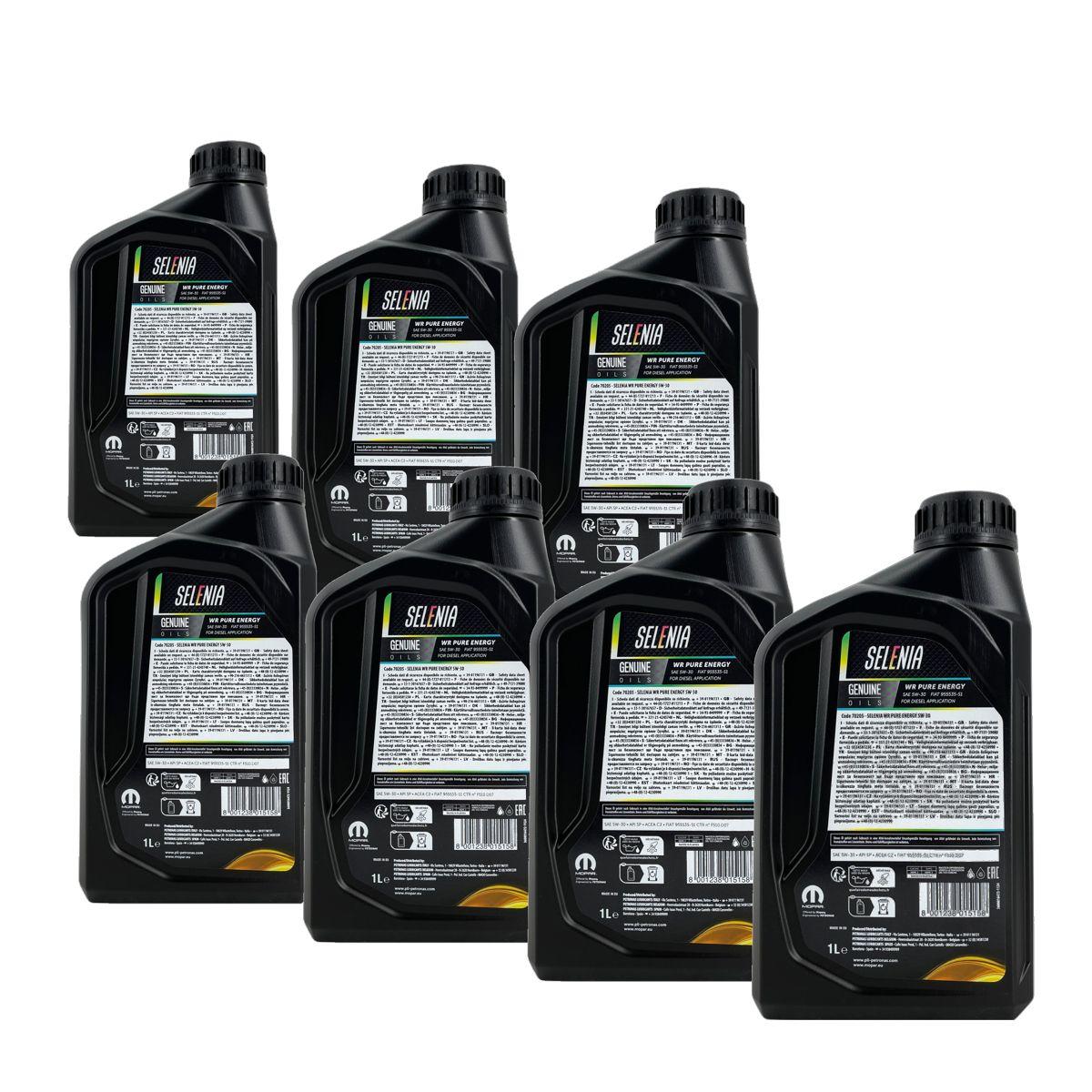 Selenia WR Pure Energy 5W-30 7x1 Liter