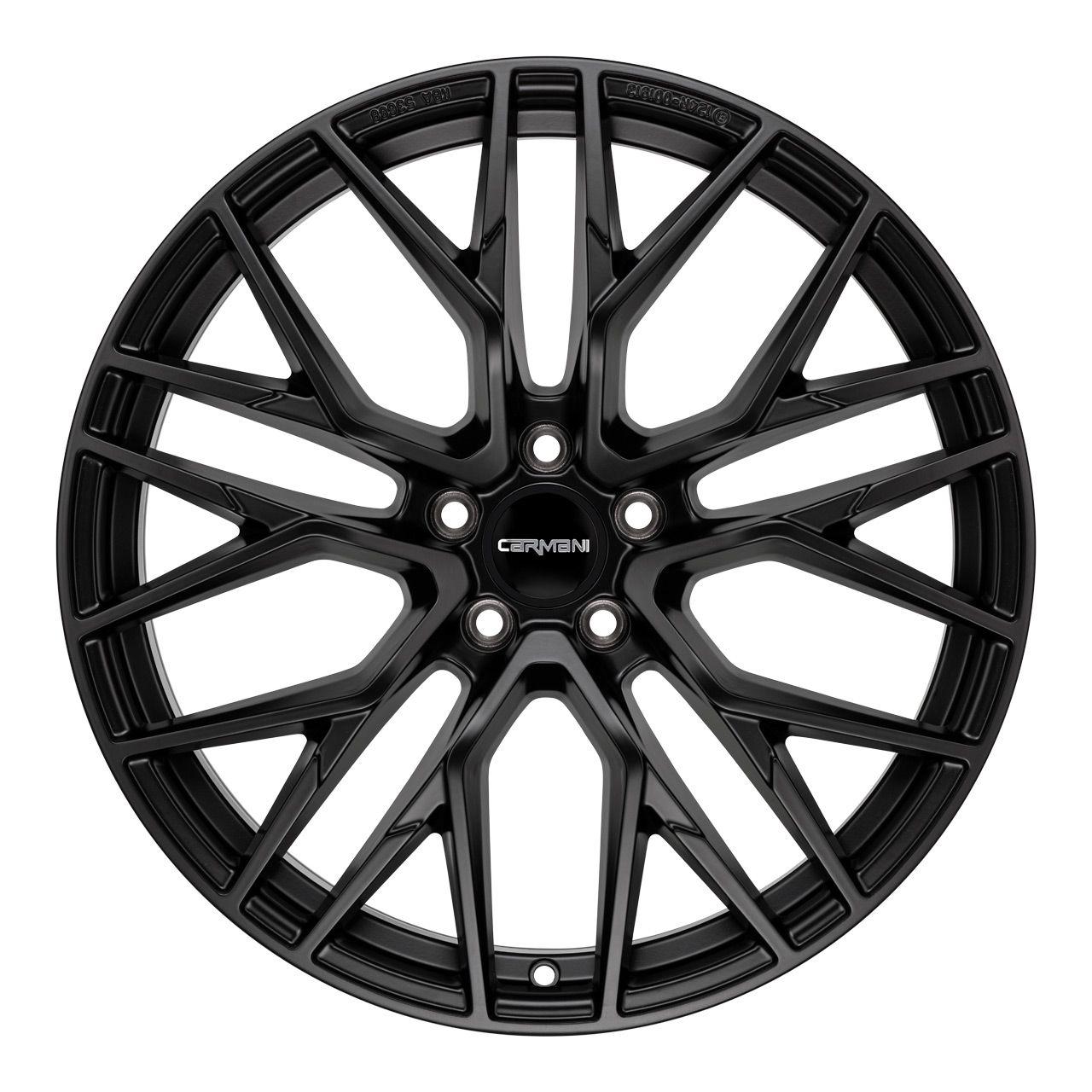 CARMANI CA 20 LUDWIG black matt 8.0Jx18 5x112 ET39