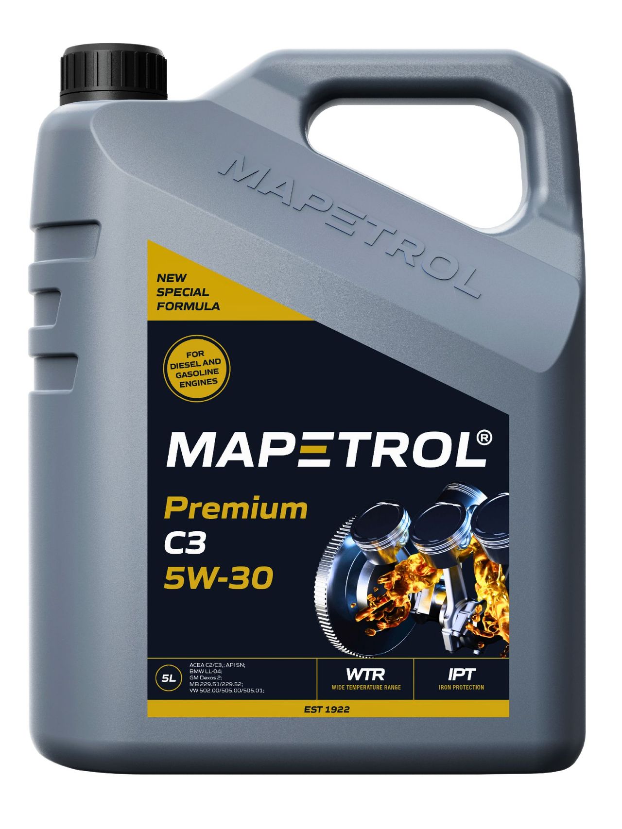Mapetrol Premium C3 5W-30 5 Liter