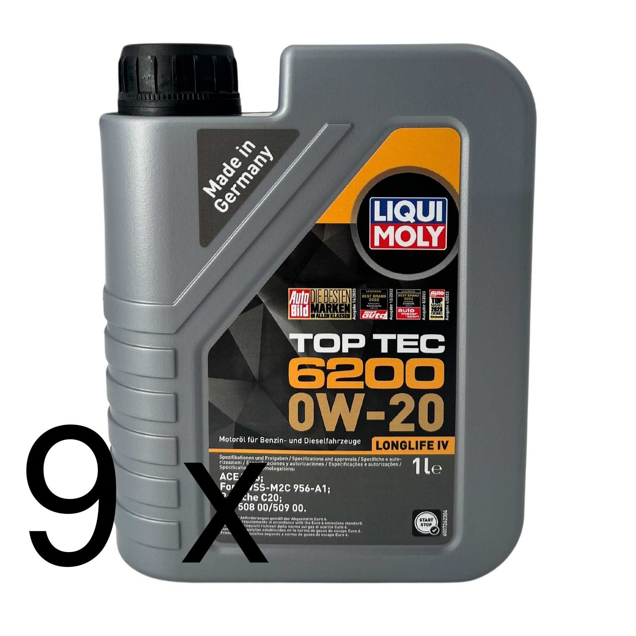Liqui Moly Top Tec 6200 0W-20 9x1 Liter